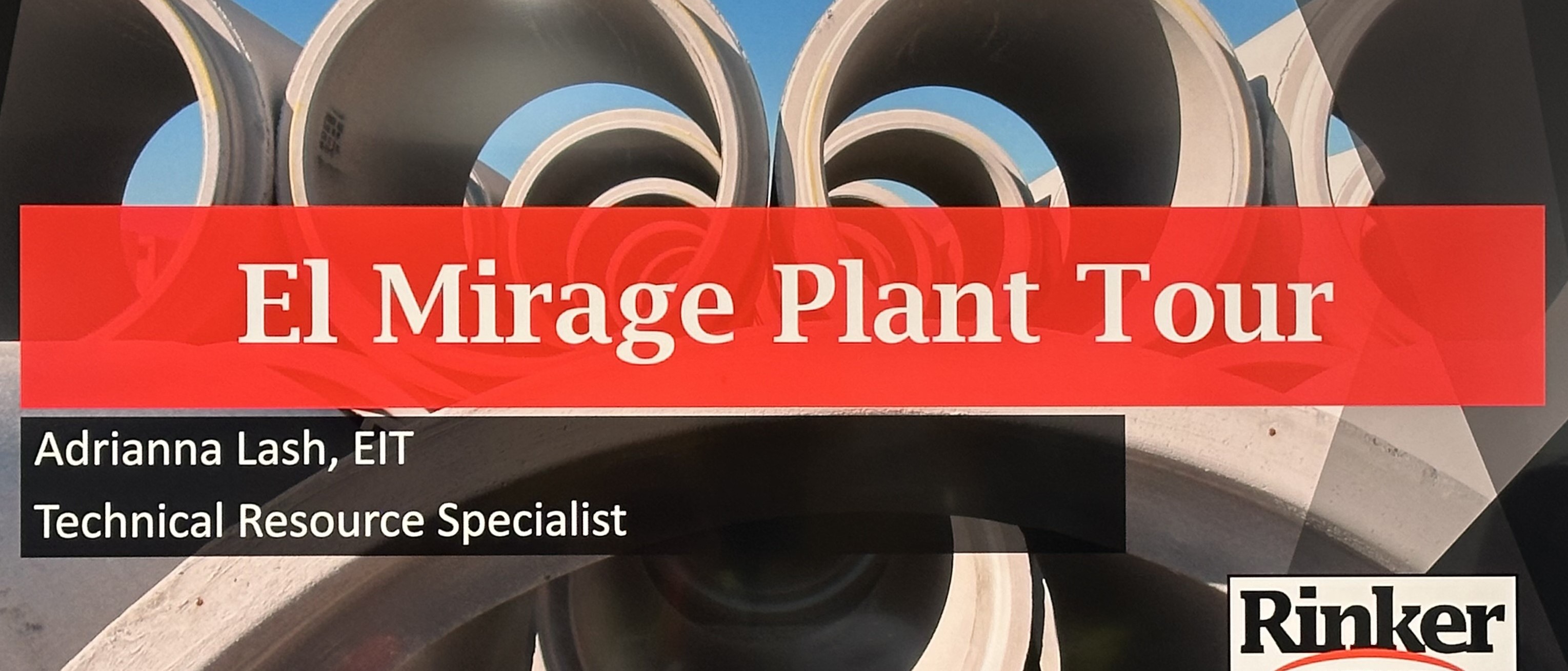 Rinker Materials El Mirage Plant Tour — September 2026